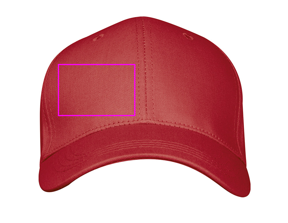 Cotton 6-panel CrisMa baseball cap 190 g/m² FRIEDA