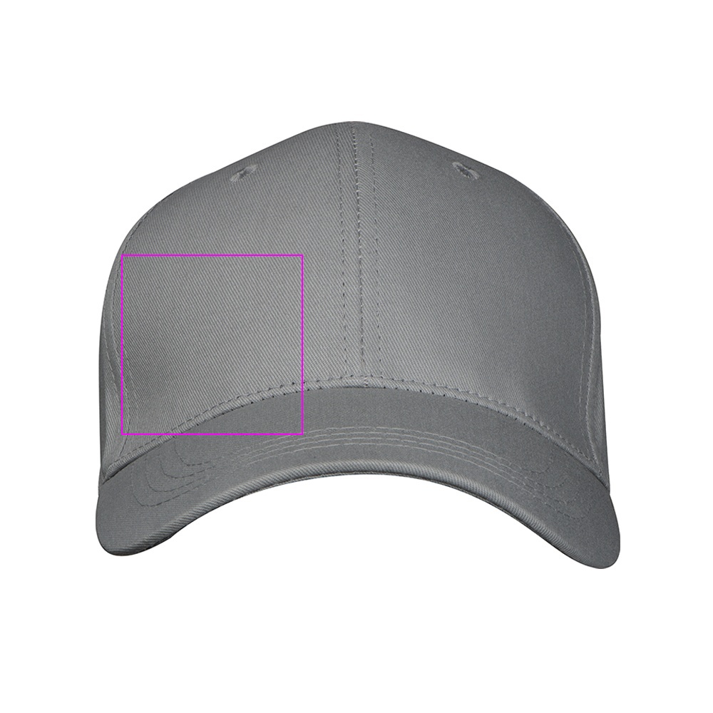 Cotton 6-panel CrisMa baseball cap 190 g/m² FRIEDA