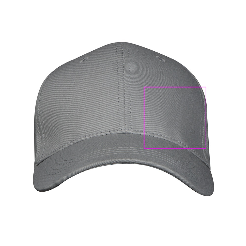 Cotton 6-panel CrisMa baseball cap 190 g/m² FRIEDA