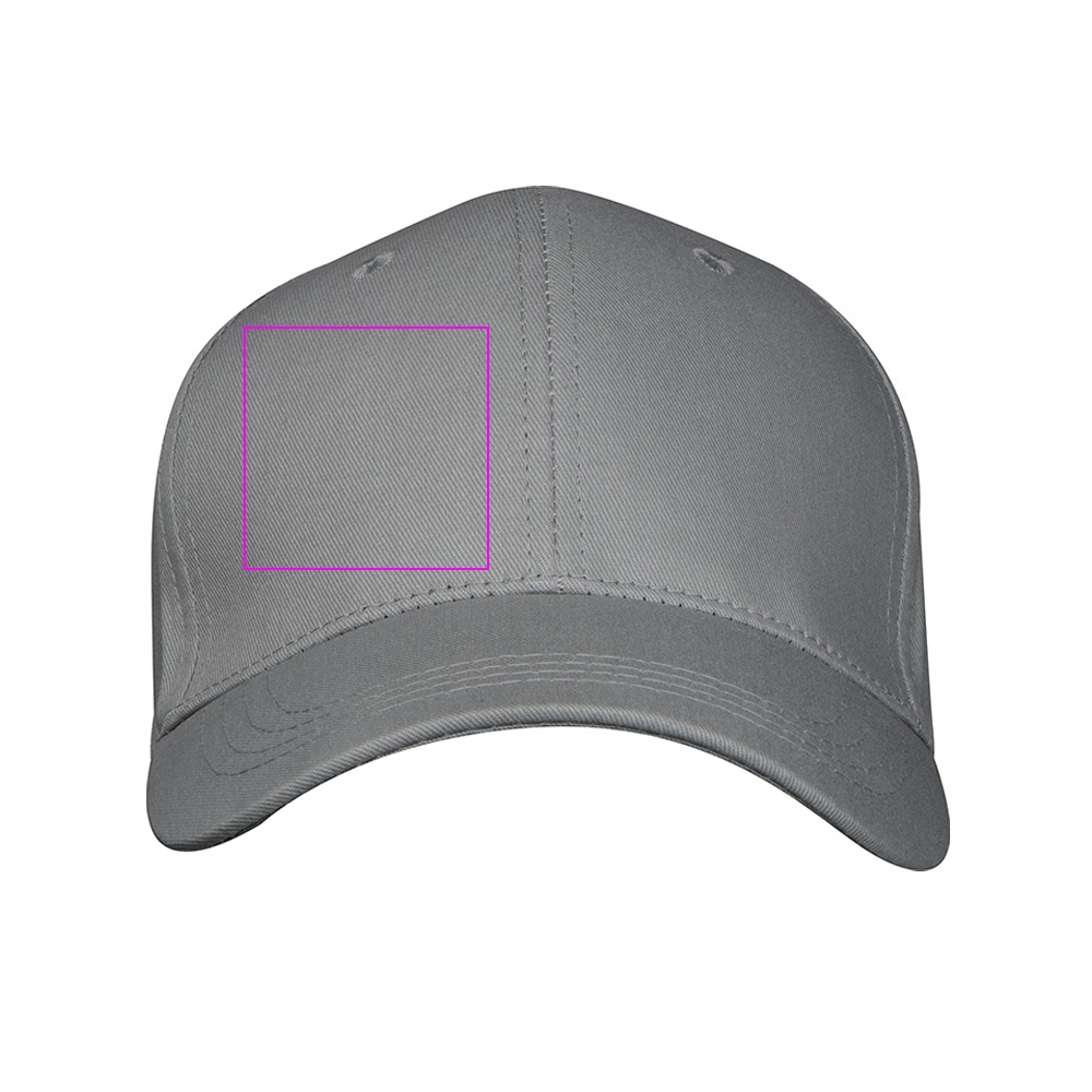 Cotton 6-panel CrisMa baseball cap 190 g/m² FRIEDA