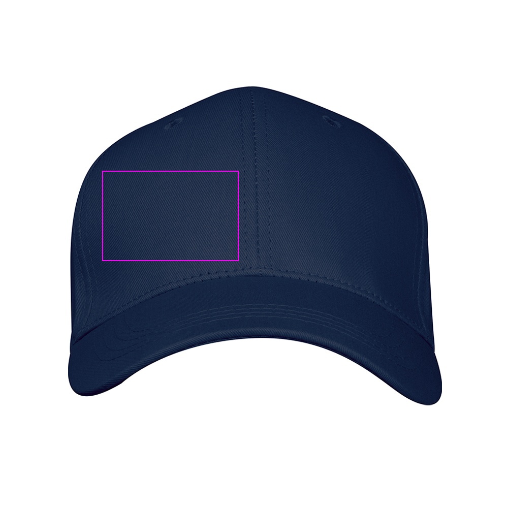 Cotton 6-panel CrisMa baseball cap 190 g/m² FRIEDA