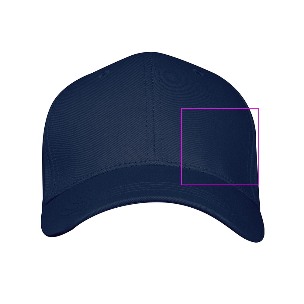 Cotton 6-panel CrisMa baseball cap 190 g/m² FRIEDA
