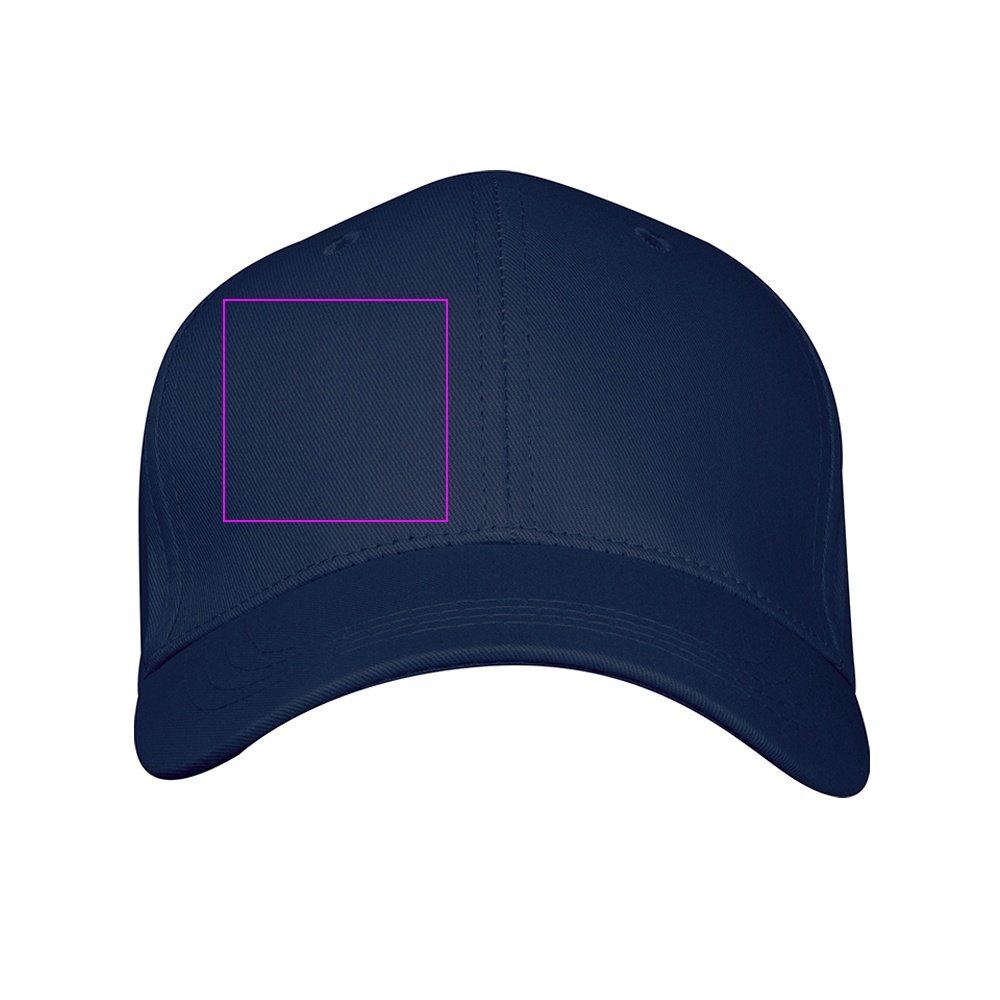 Cotton 6-panel CrisMa baseball cap 190 g/m² FRIEDA
