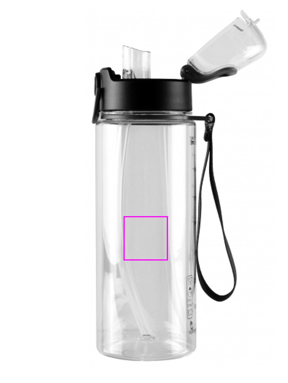 Drinking bottle SEYHAN 850 ml Schwarzwolf