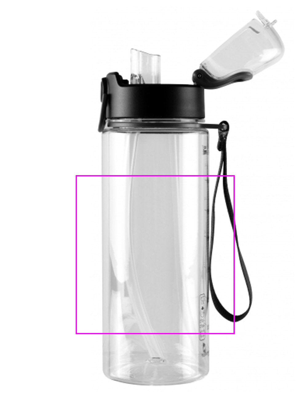 Drinking bottle SEYHAN 850 ml Schwarzwolf