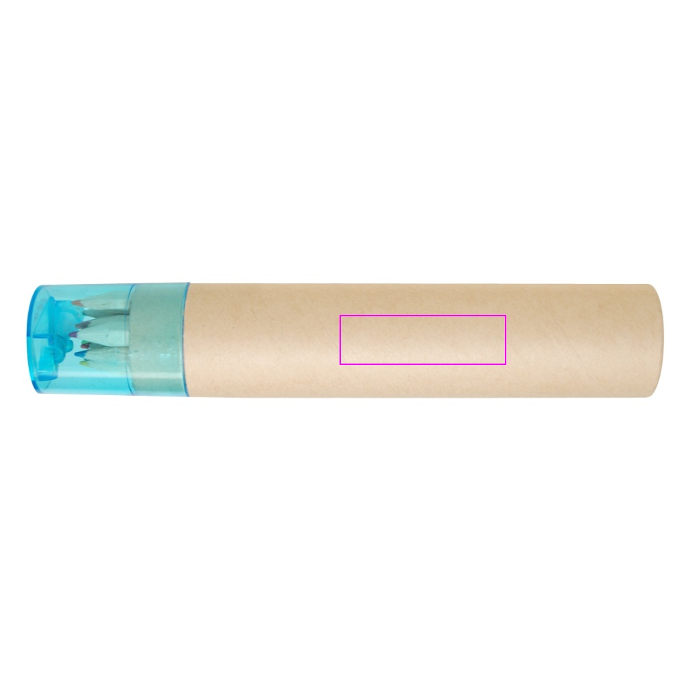 12 wooden colored pencils MIA