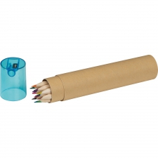 12 wooden colored pencils MIA