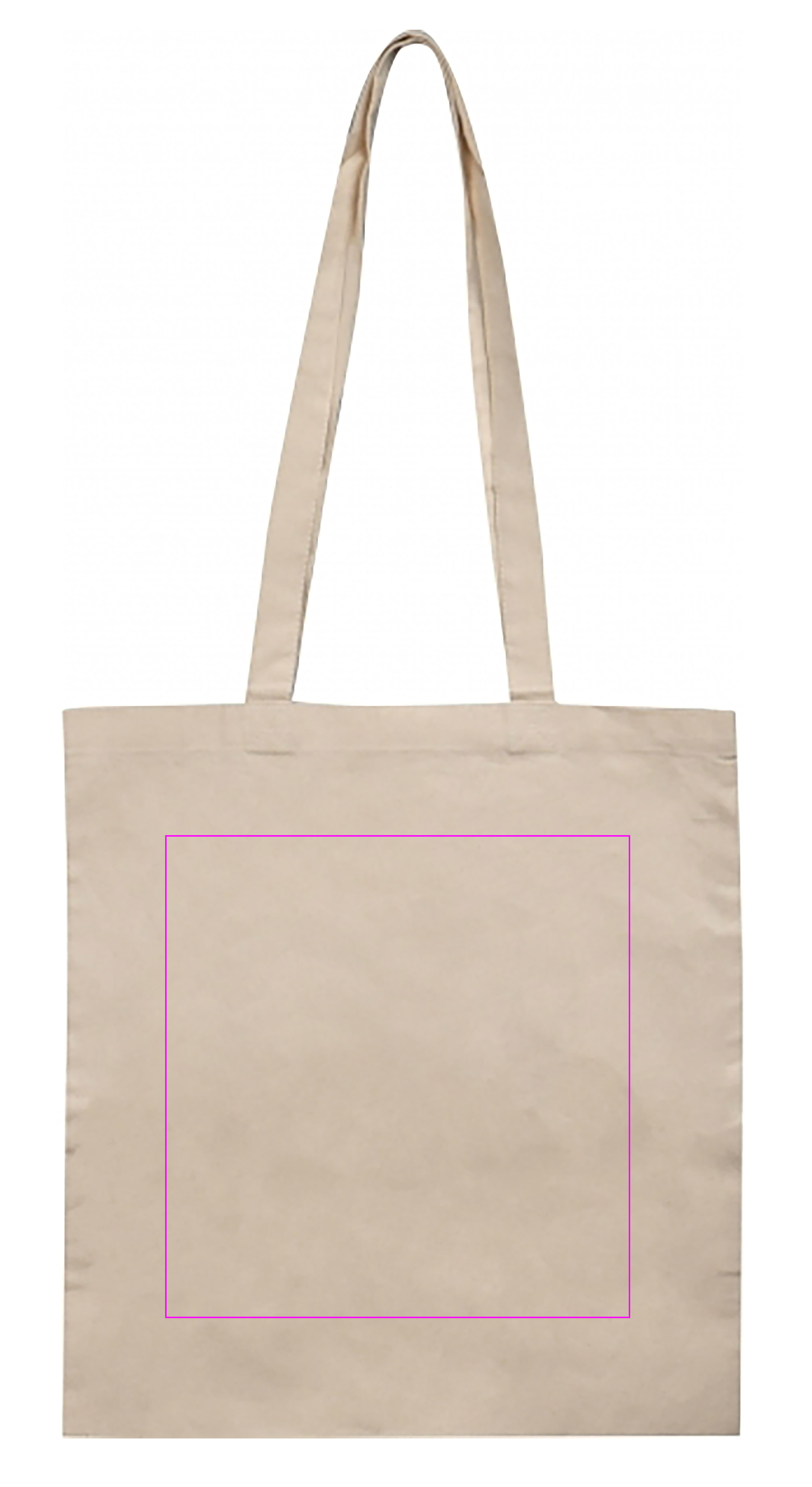 Cotton bag with long handles 180 g/m2 GIULIA
