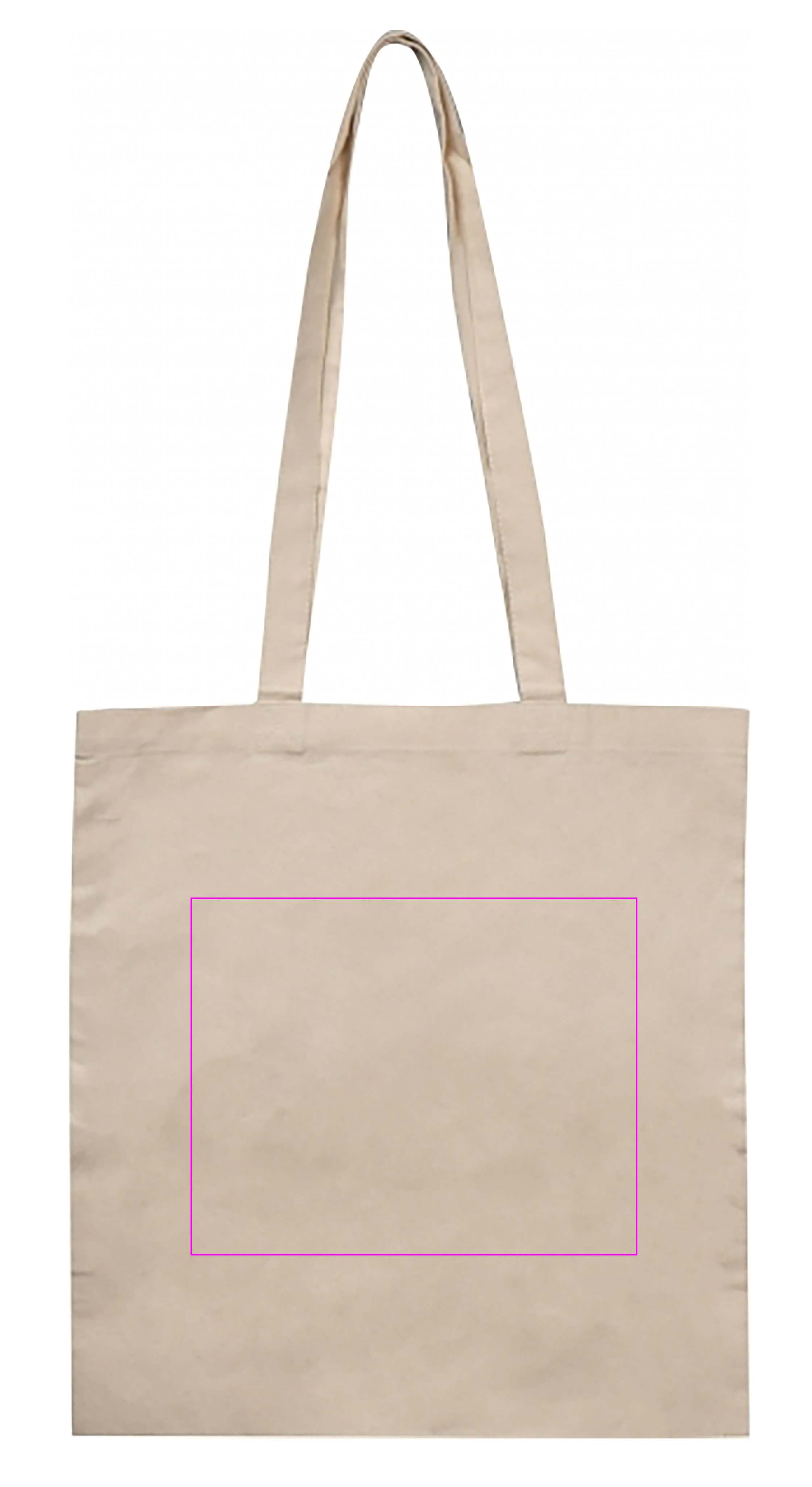 Cotton bag with long handles 180 g/m2 GIULIA