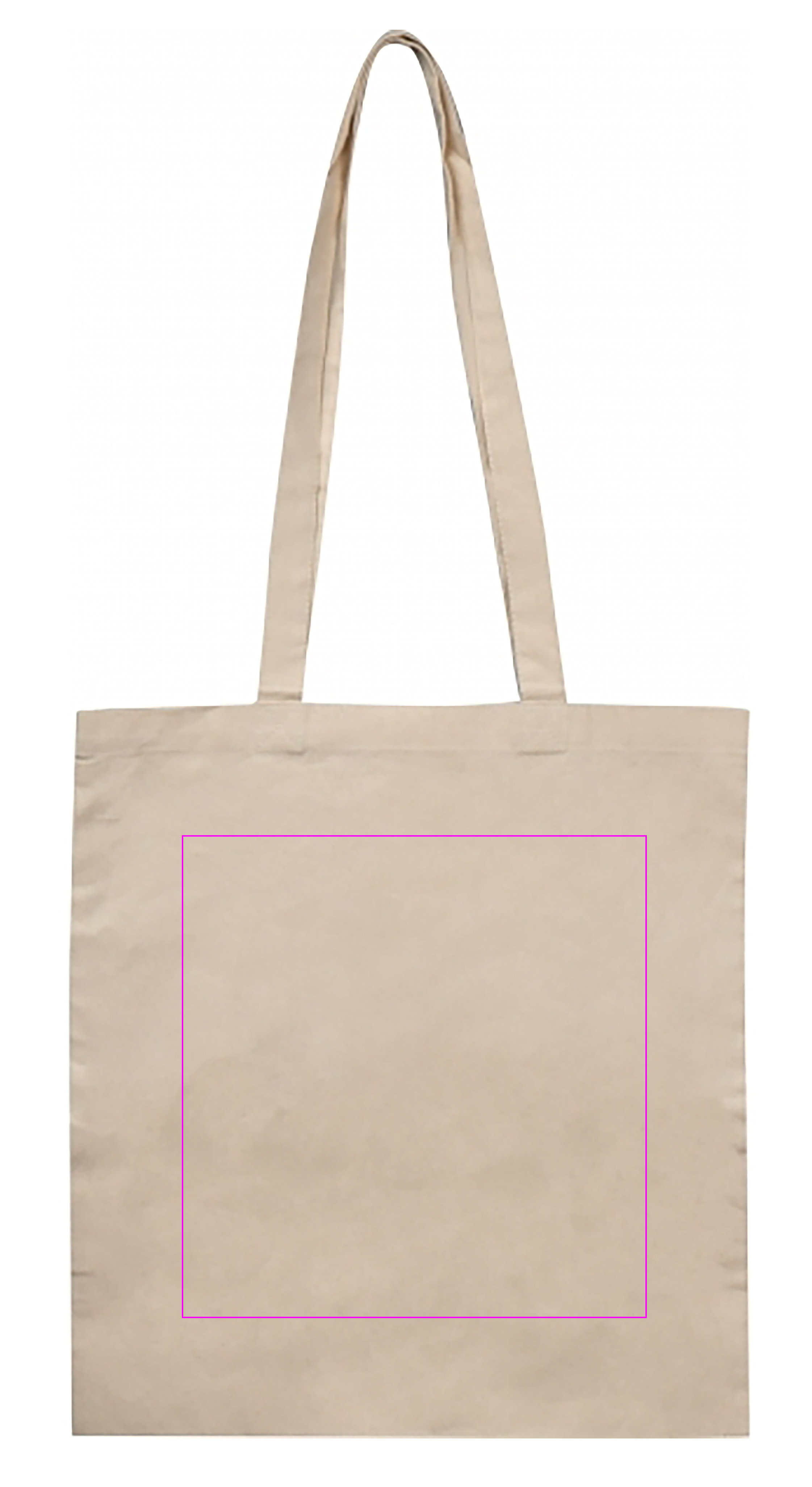 Cotton bag with long handles 180 g/m2 GIULIA