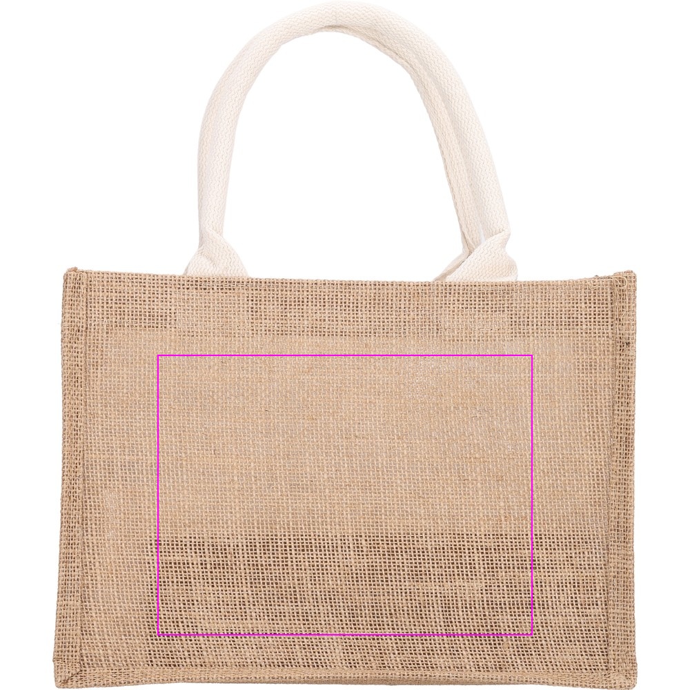 Jute coloring bag with crayons ELISA