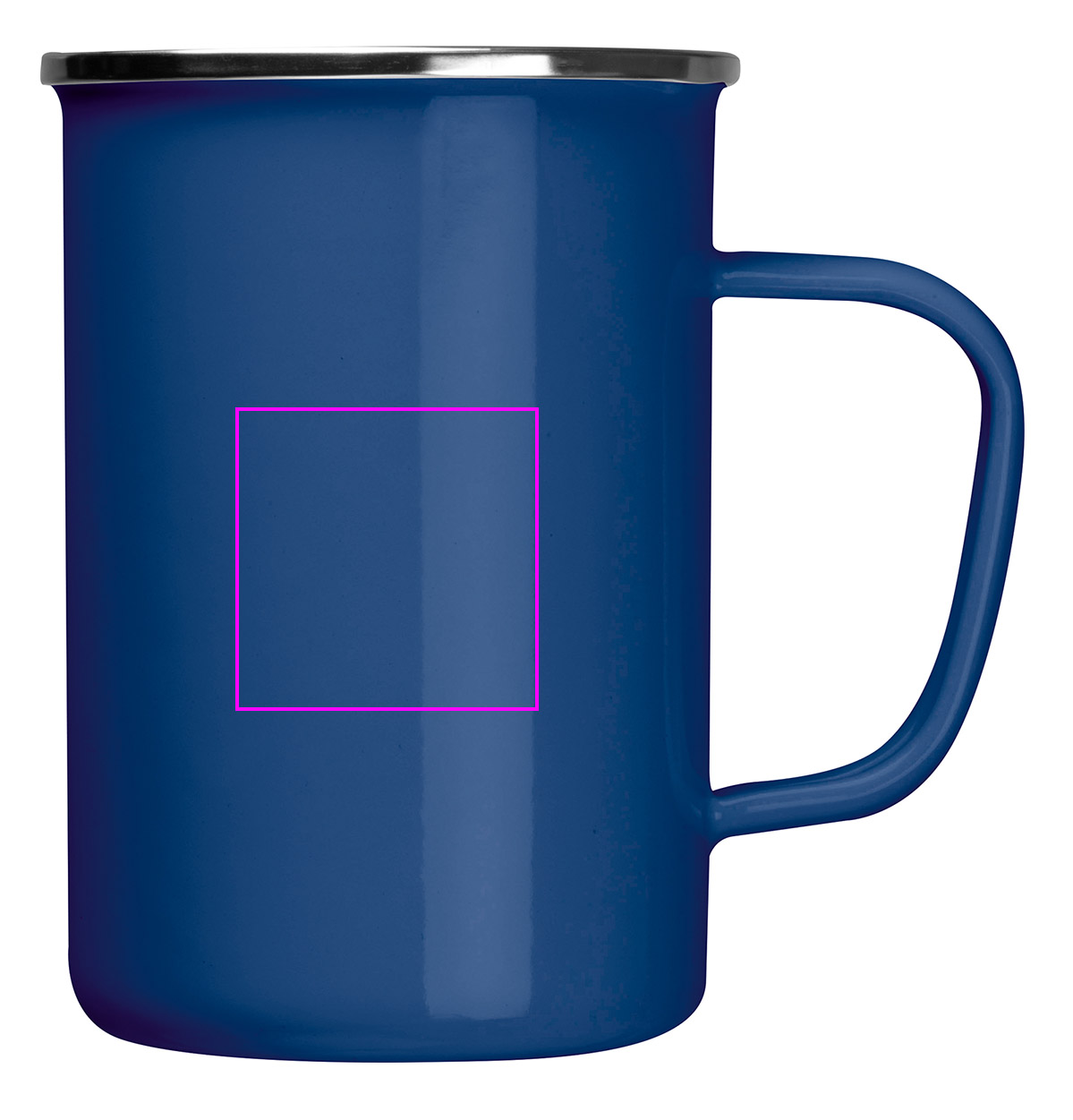 Enamel metal mug 550 ml GENE