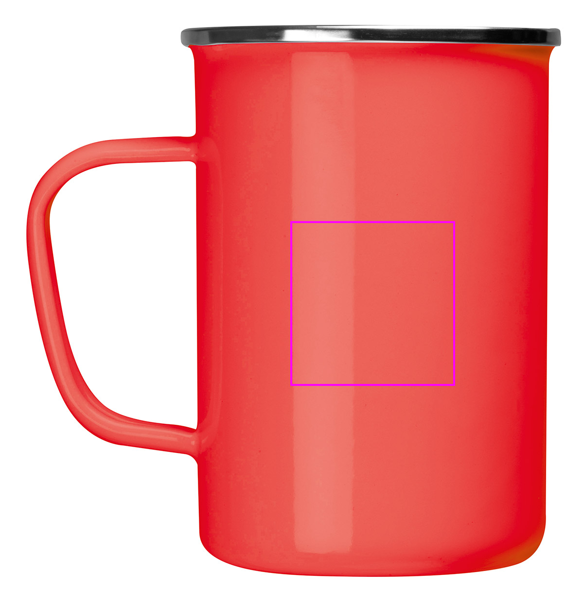 Enamel metal mug 550 ml GENE