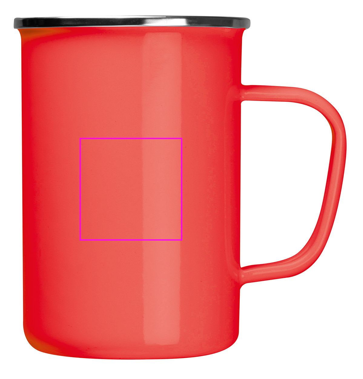 Enamel metal mug 550 ml GENE