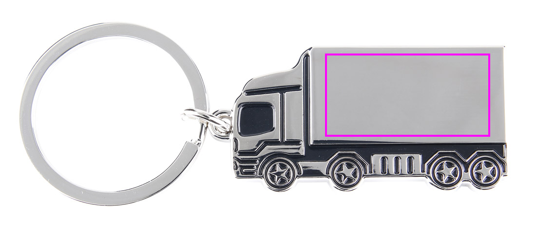 Metal car keyring PAULINA