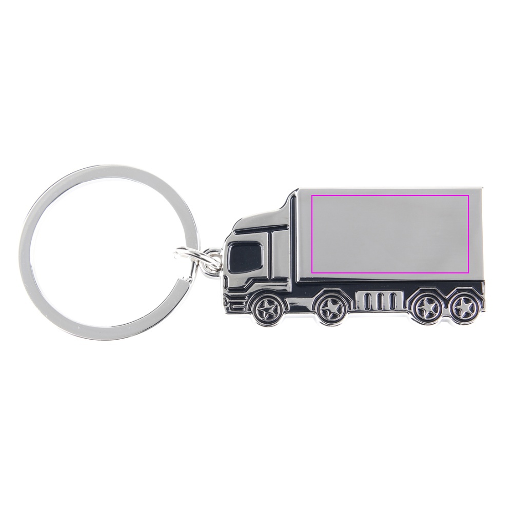 Metal car keyring PAULINA
