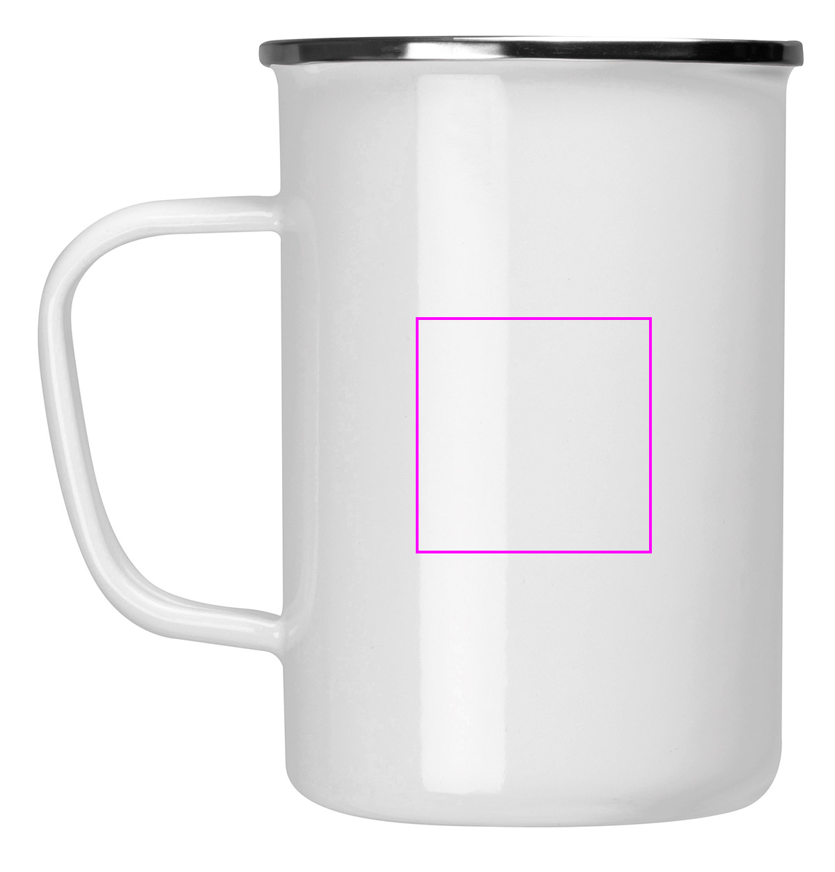 Enamel metal mug 550 ml GENE
