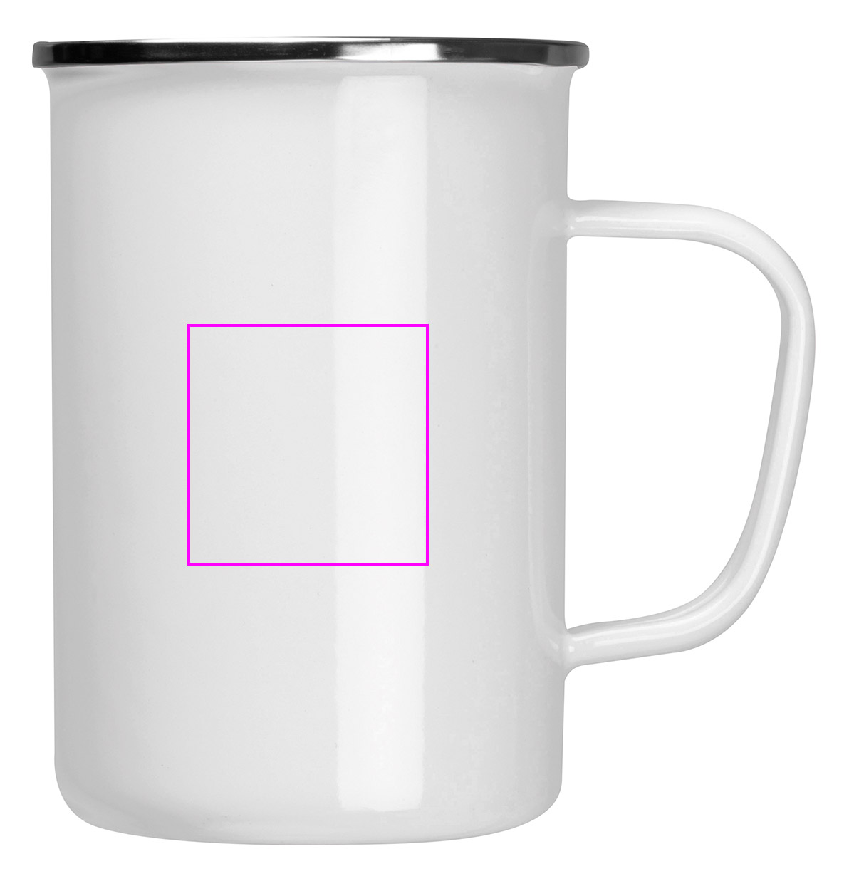 Enamel metal mug 550 ml GENE