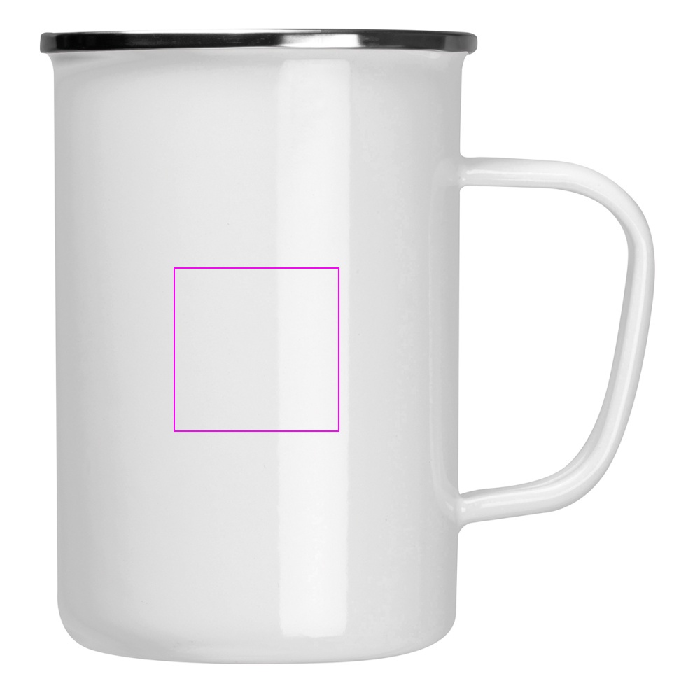Enamel metal mug 550 ml GENE
