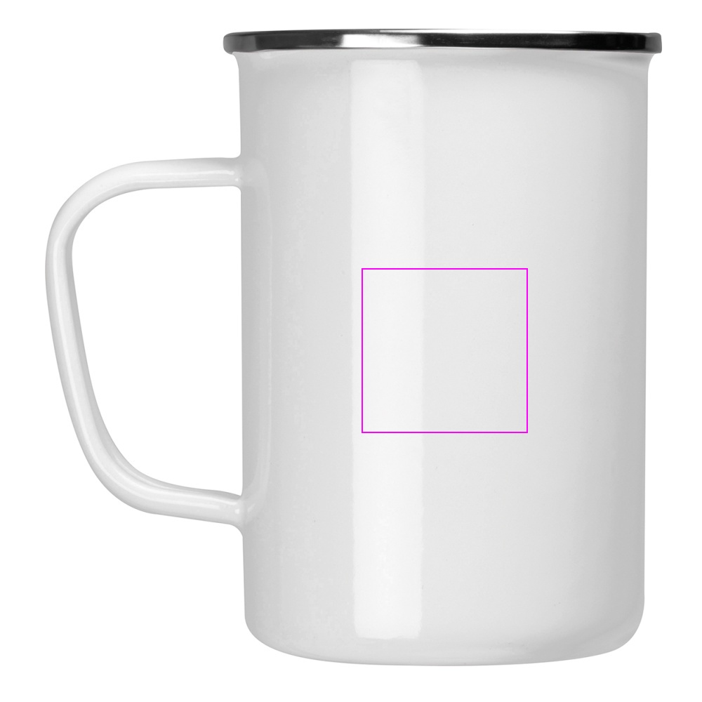 Enamel metal mug 550 ml GENE