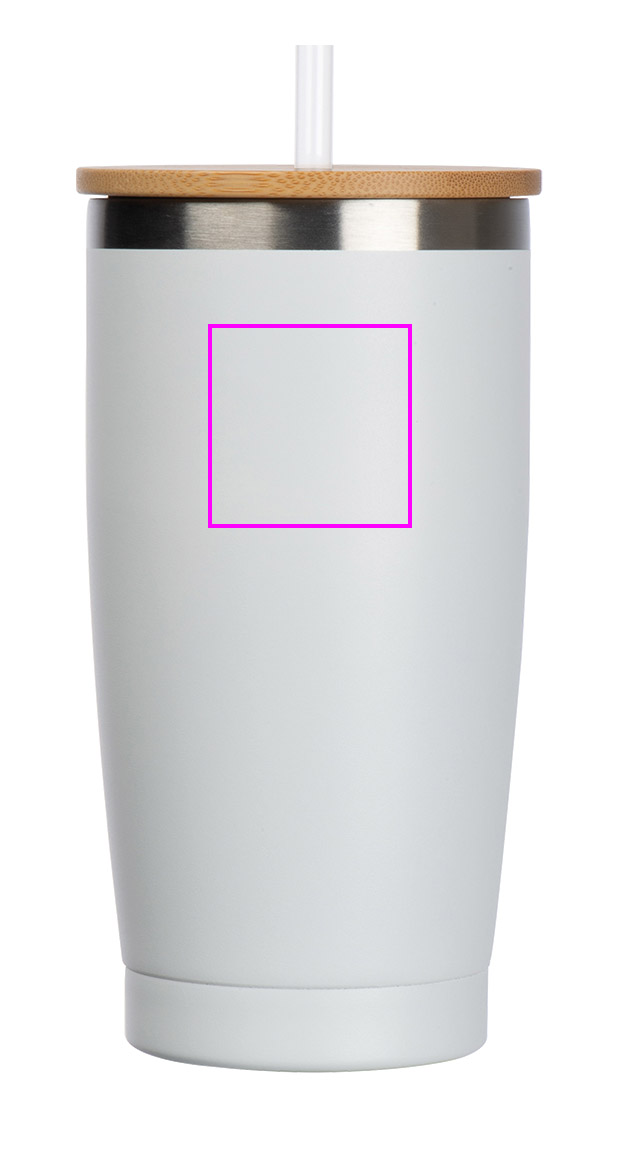 Thermal mug with straw 500 ml RODRIGO