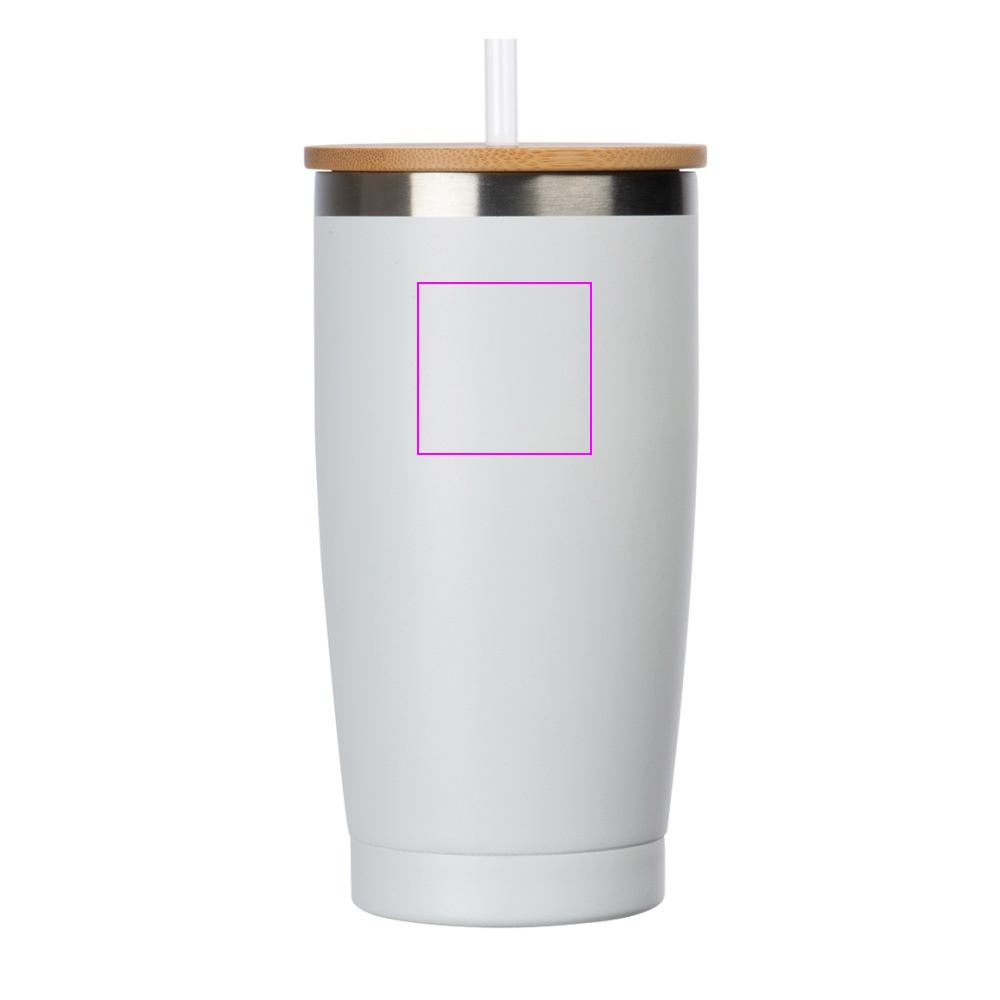 Thermal mug with straw 500 ml RODRIGO