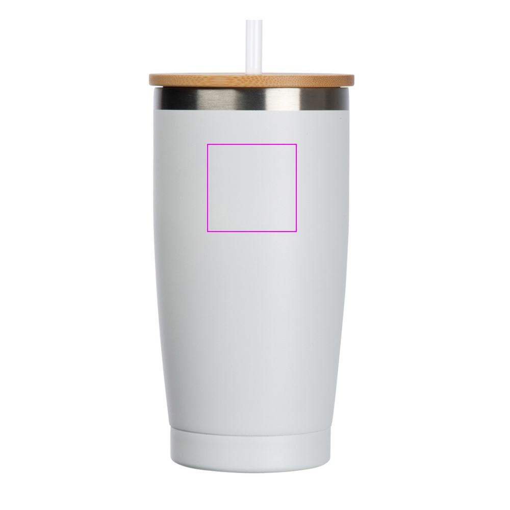 Thermal mug with straw 500 ml RODRIGO