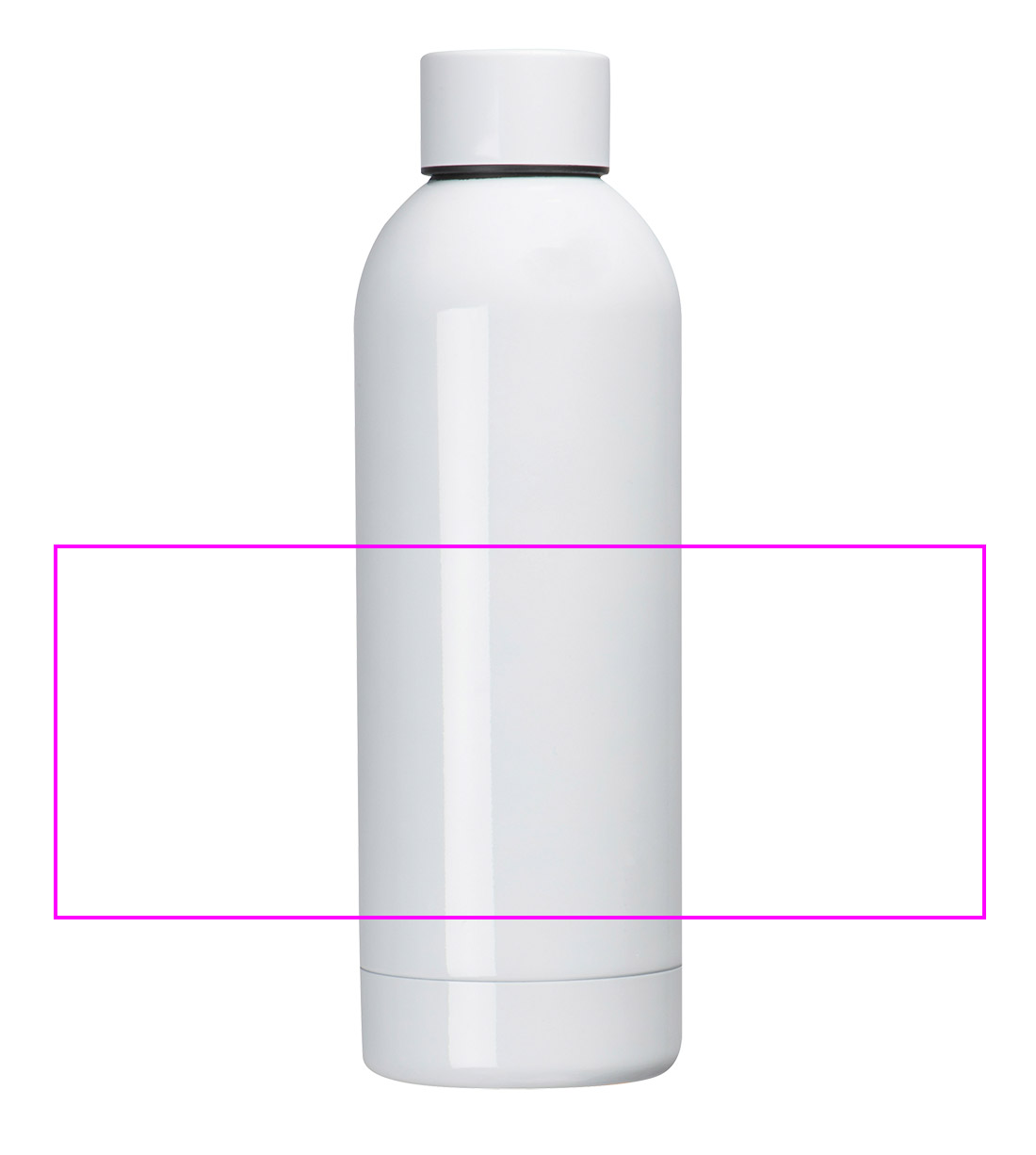 Thermal steel bottle 550 ml made of recycled steel SARA 500 ml