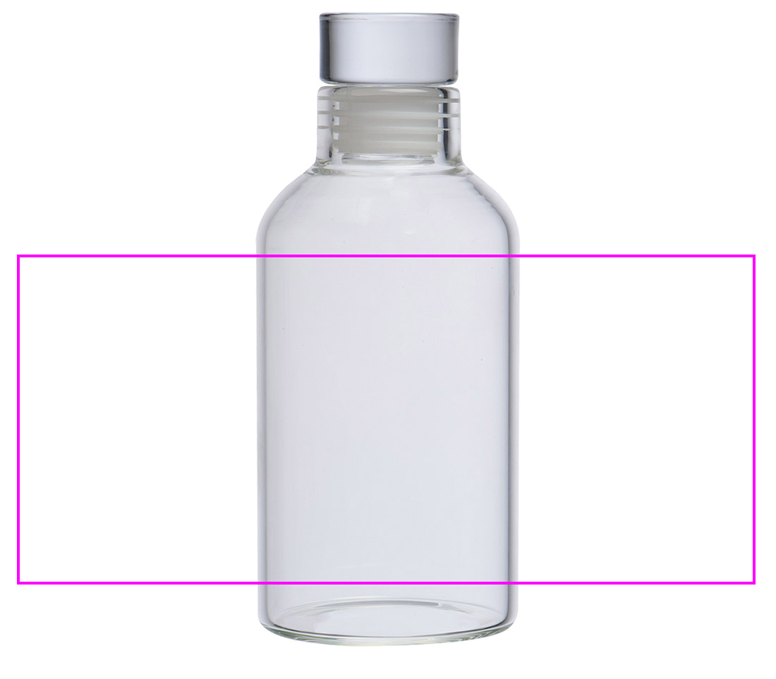 Glass bottle 300 ml FABRIZIO