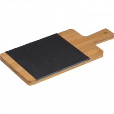 Bamboo cutting board with slate GEMMA