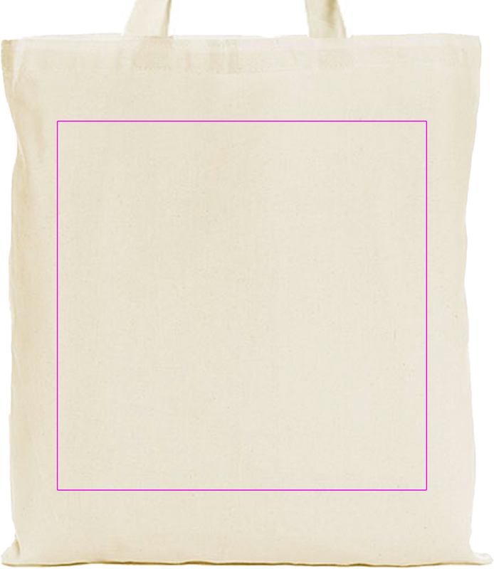 Cotton bag with short handles 140 g/m2 REBECA