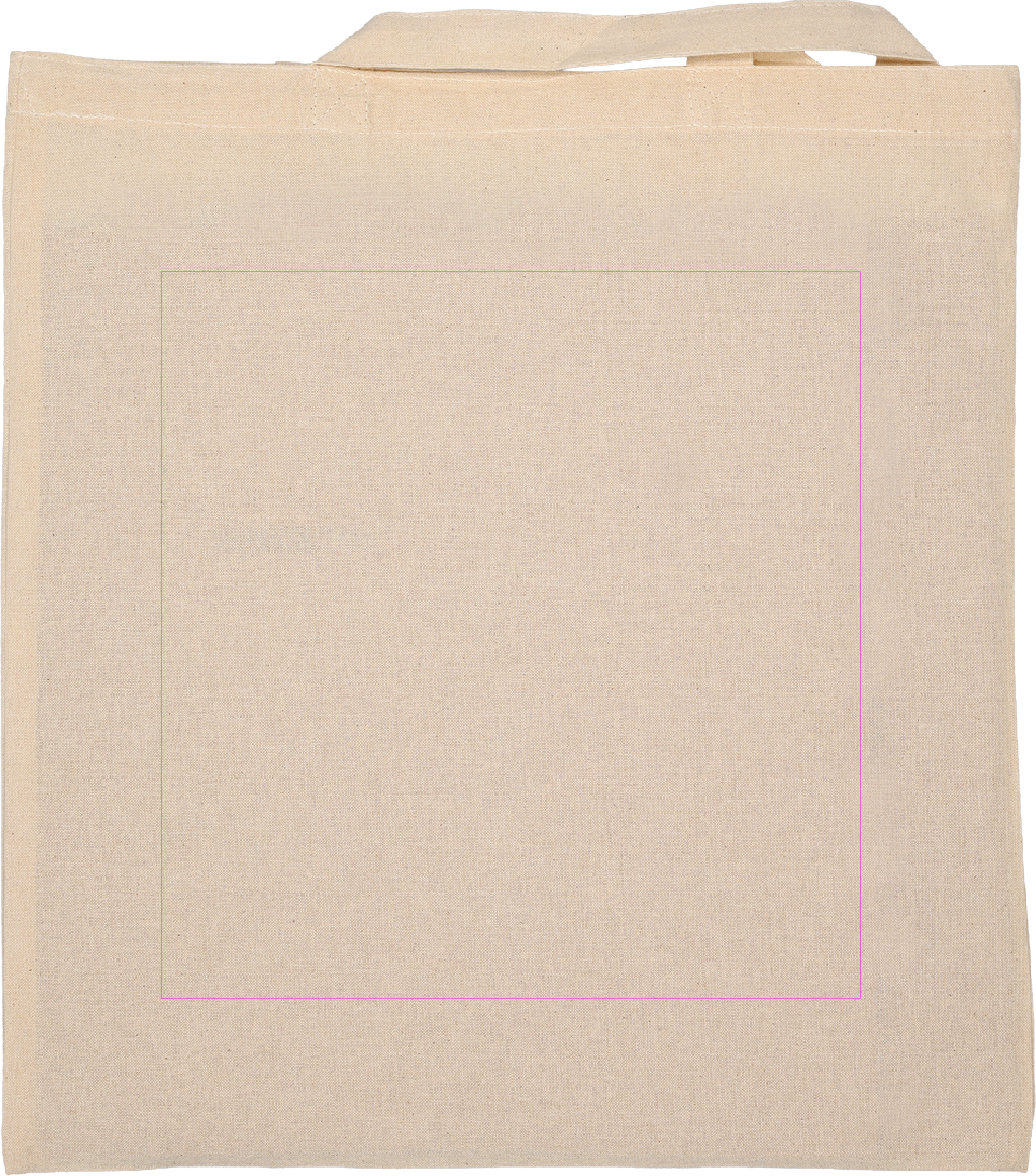 Cotton bag with short handles 140 g/m2 REBECA