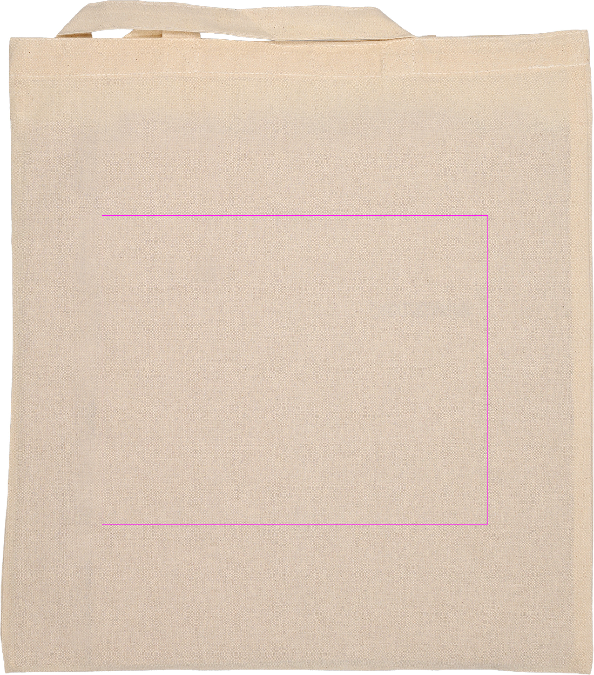 Cotton bag with short handles 140 g/m2 REBECA