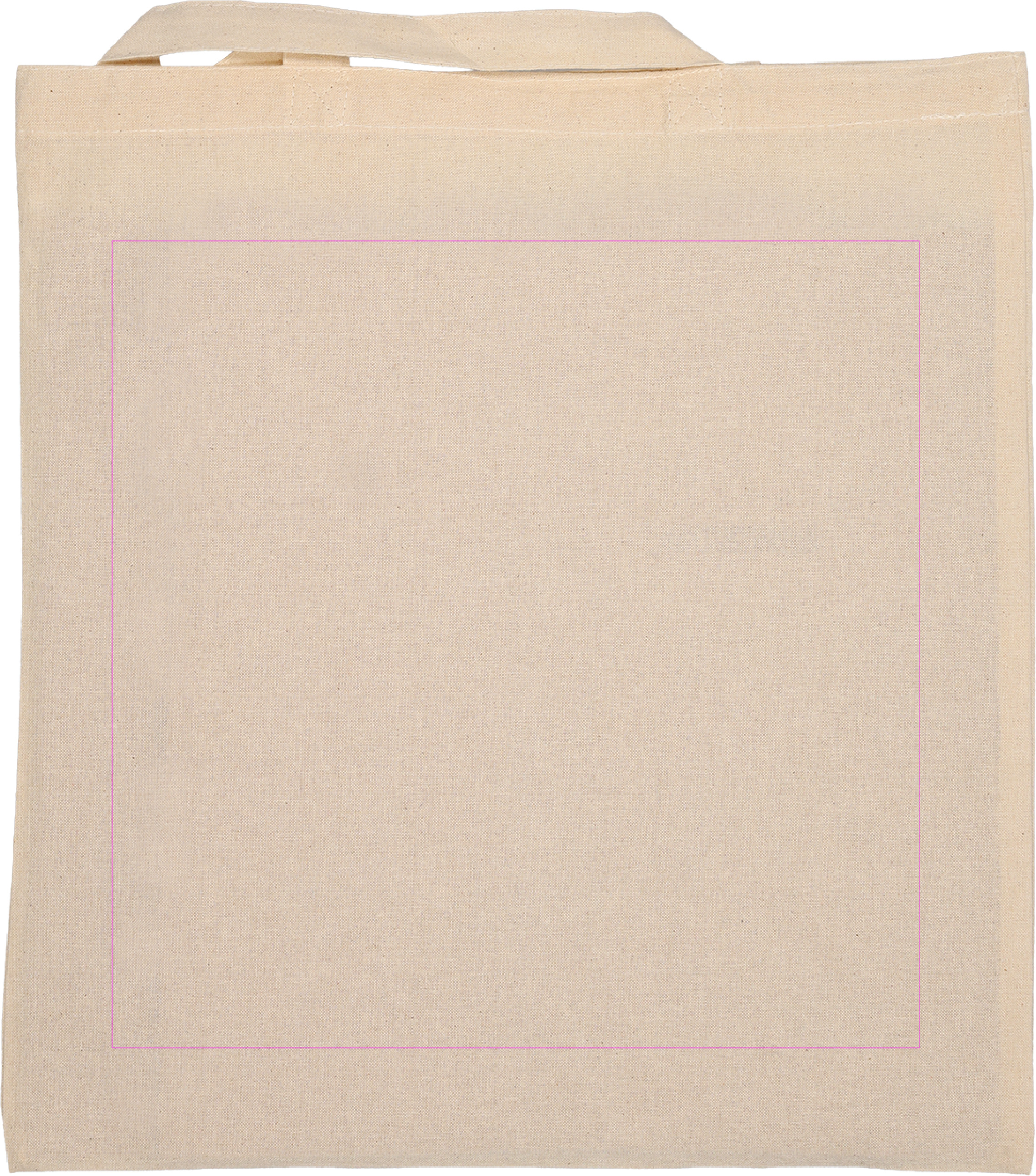 Cotton bag with short handles 140 g/m2 REBECA