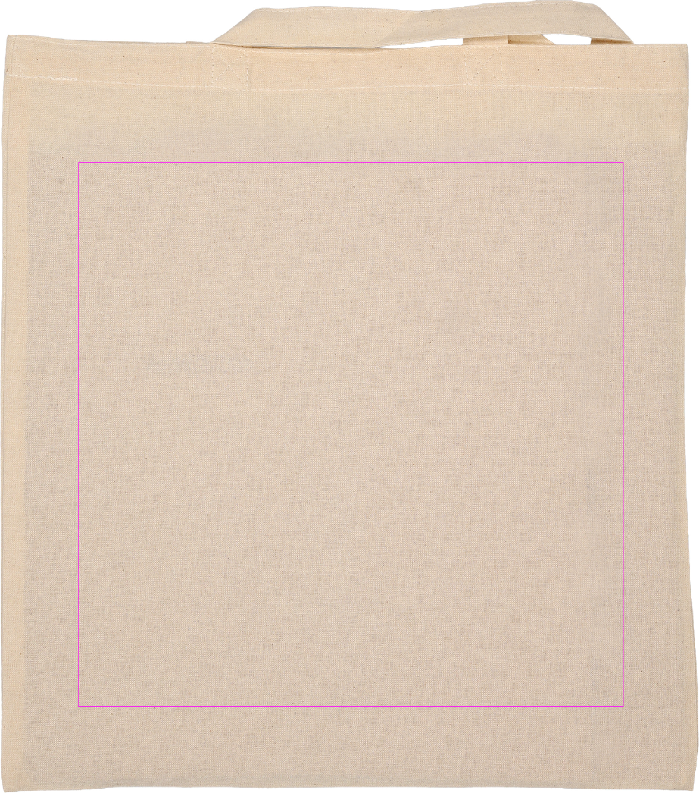 Cotton bag with short handles 140 g/m2 REBECA