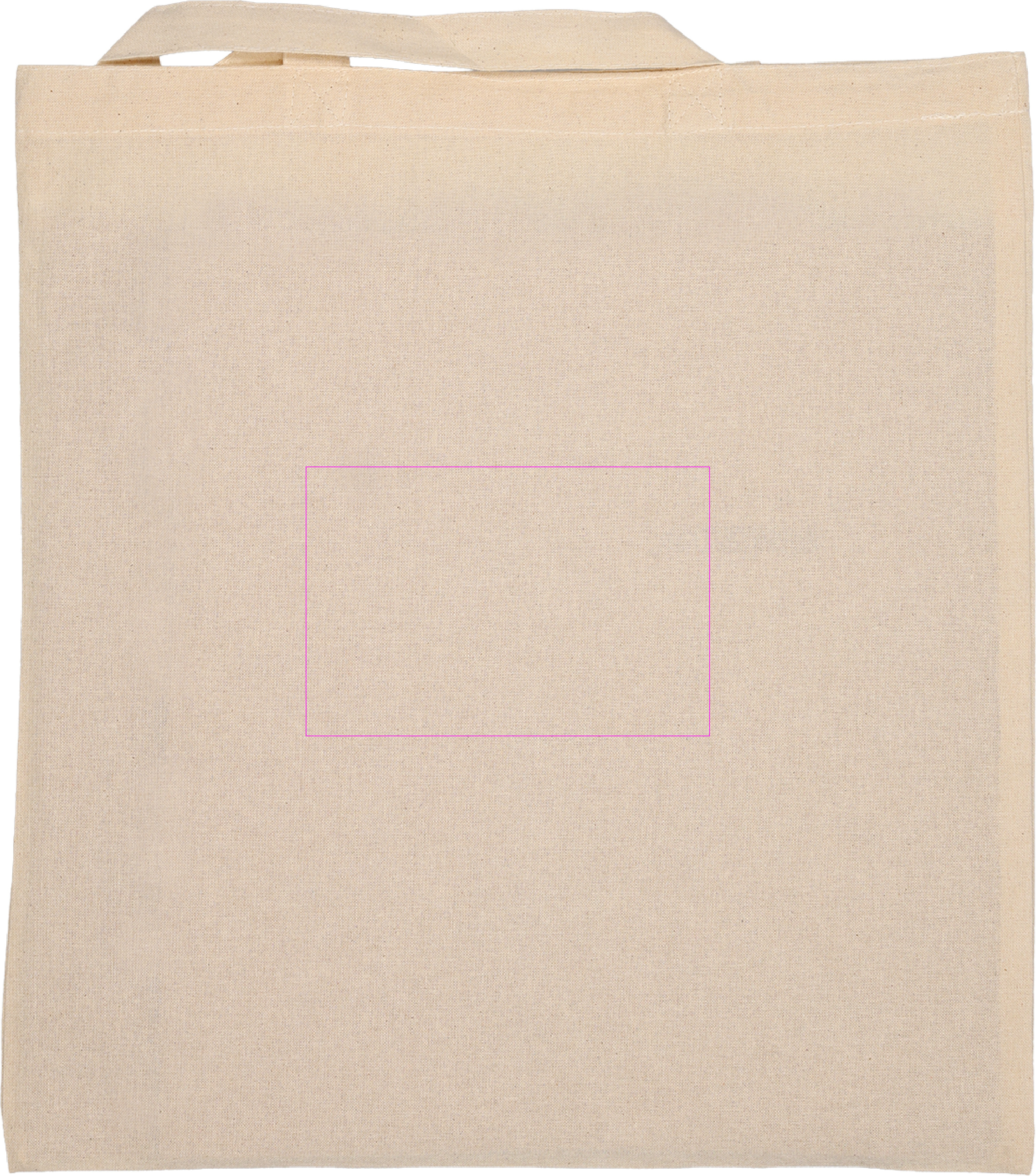 Cotton bag with short handles 140 g/m2 REBECA