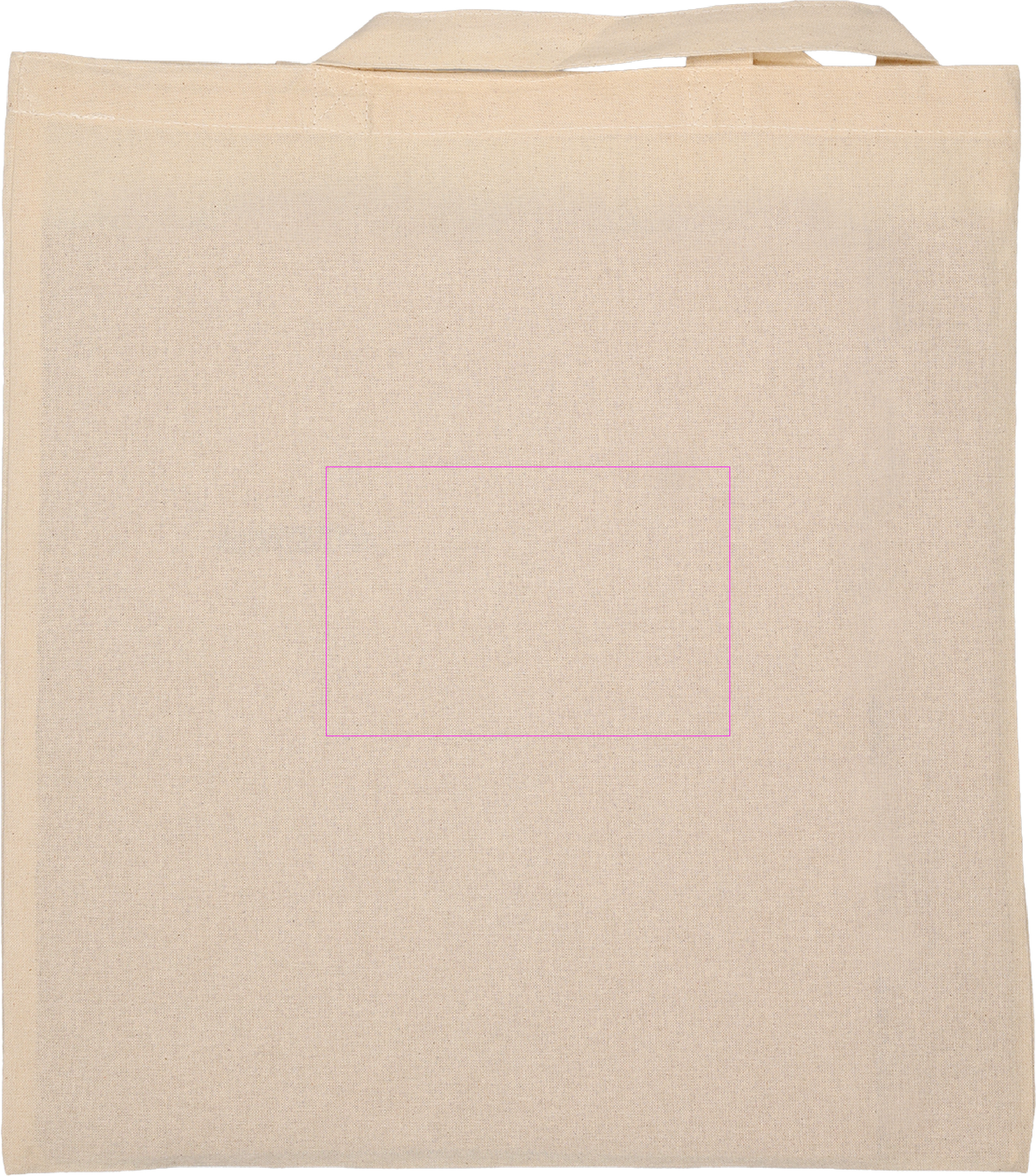 Cotton bag with short handles 140 g/m2 REBECA