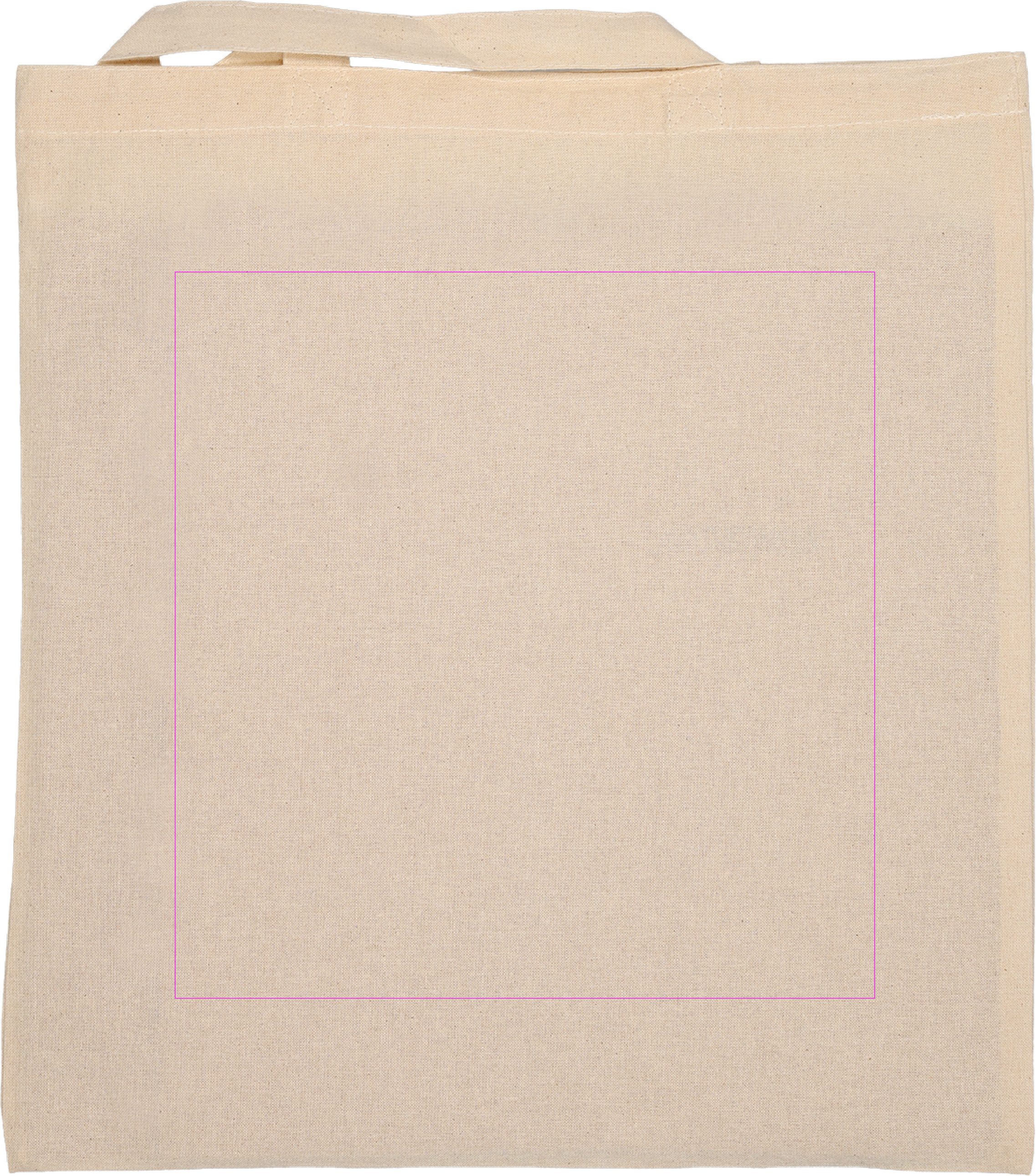 Cotton bag with short handles 140 g/m2 REBECA