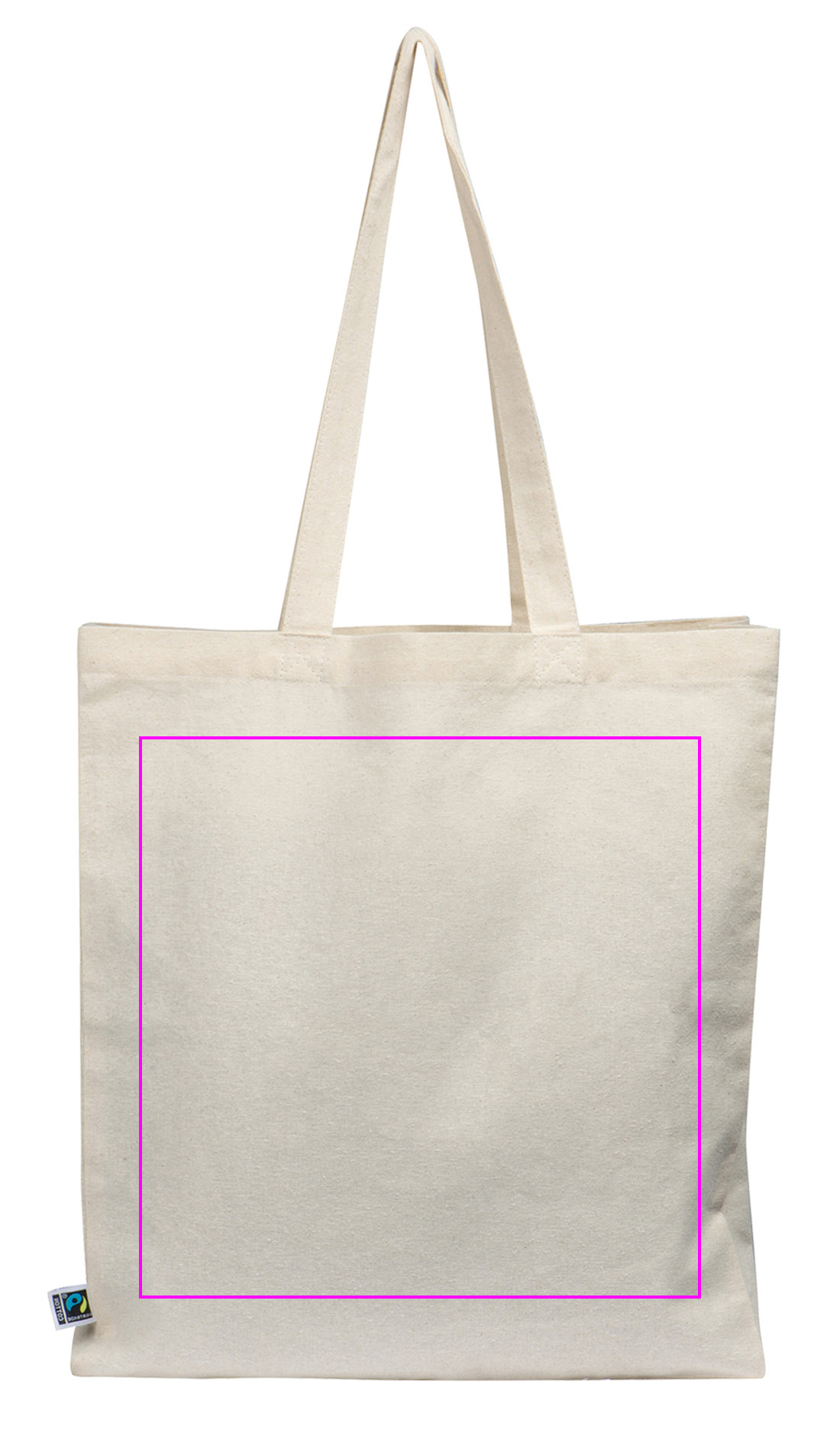 Cotton bag with long handles 180 g/m2 JUNE