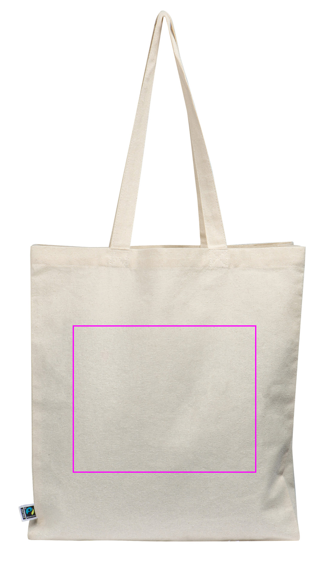 Cotton bag with long handles 180 g/m2 JUNE