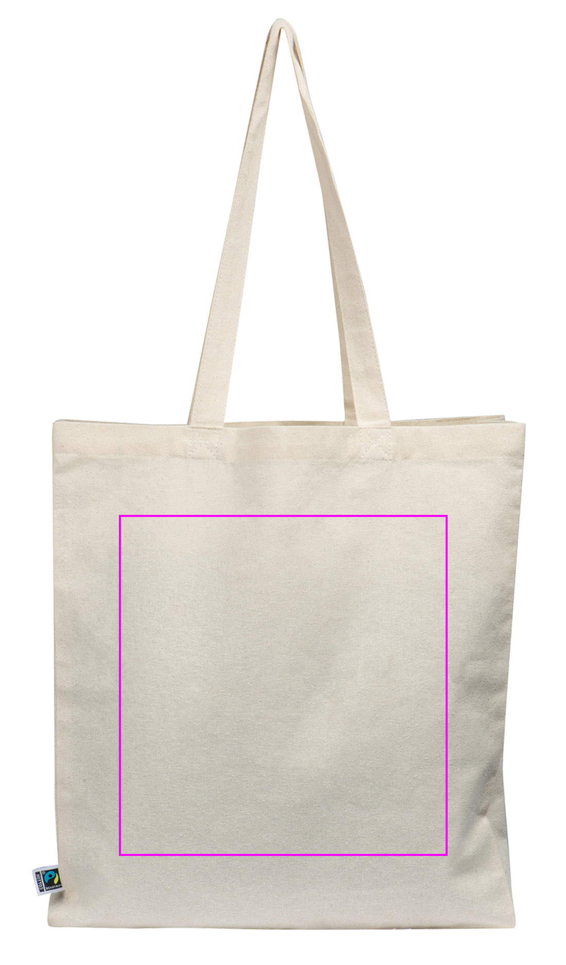 Cotton bag with long handles 180 g/m2 JUNE