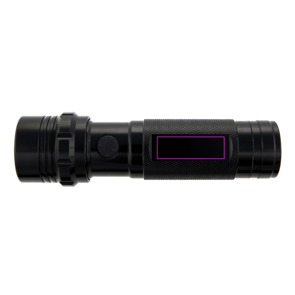 Metal flashlight 14 LED ERASMO