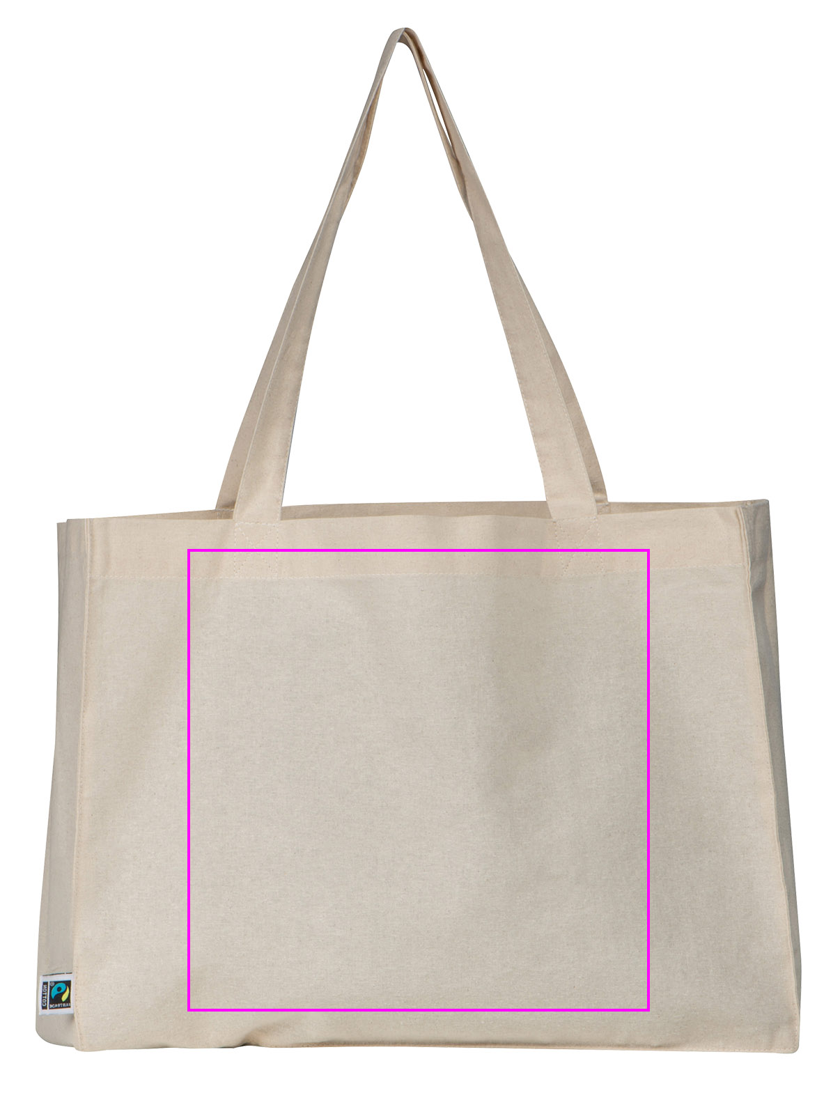 Cotton bag with long handles 180 g/m2 DUSTIN
