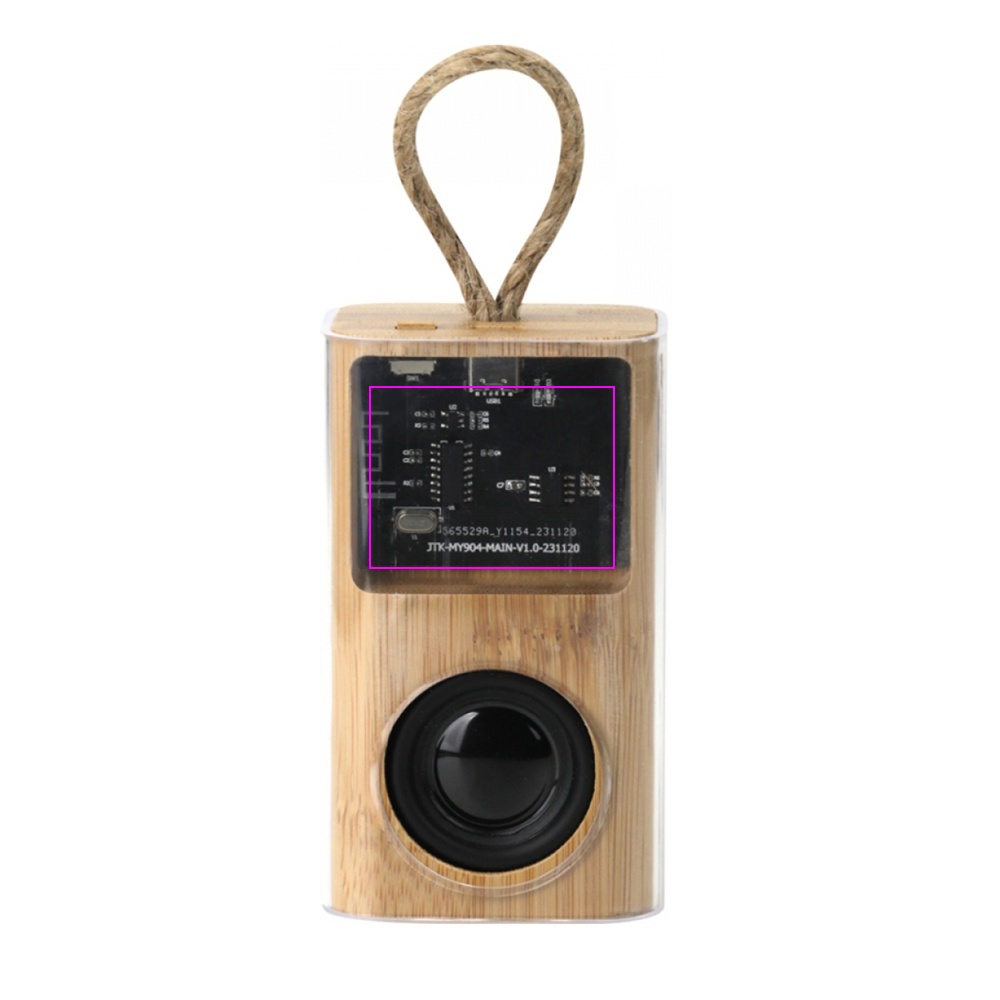 Transparent Bluetooth speaker WIT