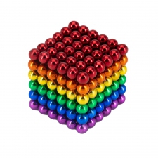 Neocube rainbow magnetic balls
