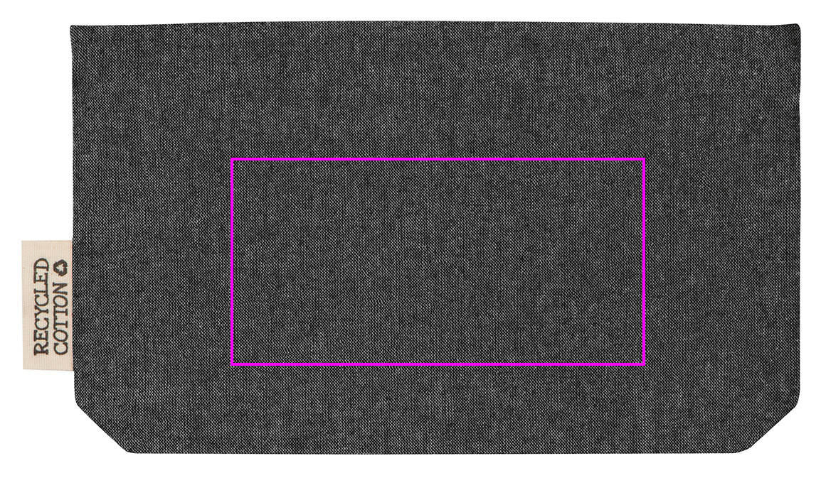 Cosmetic bag made of recycled cotton 180g/m2 HARRY