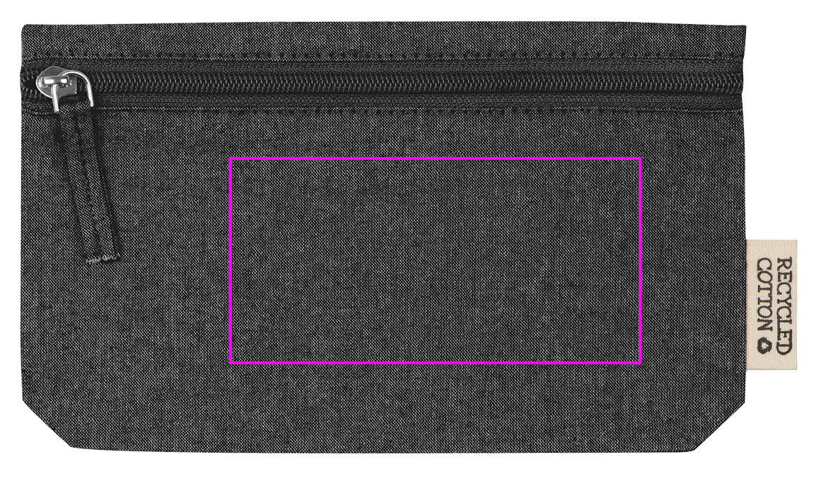 Cosmetic bag made of recycled cotton 180g/m2 HARRY