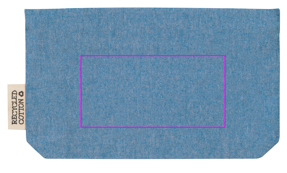 Cosmetic bag made of recycled cotton 180g/m2 HARRY