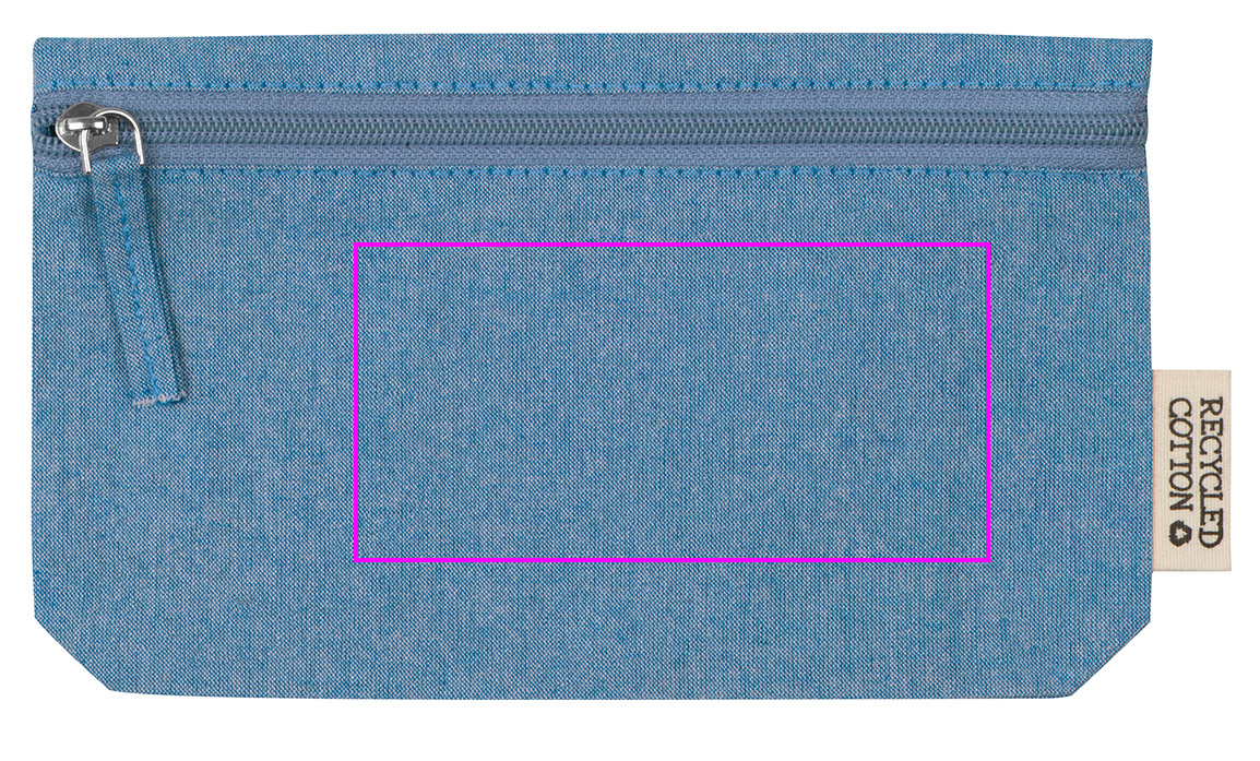 Cosmetic bag made of recycled cotton 180g/m2 HARRY