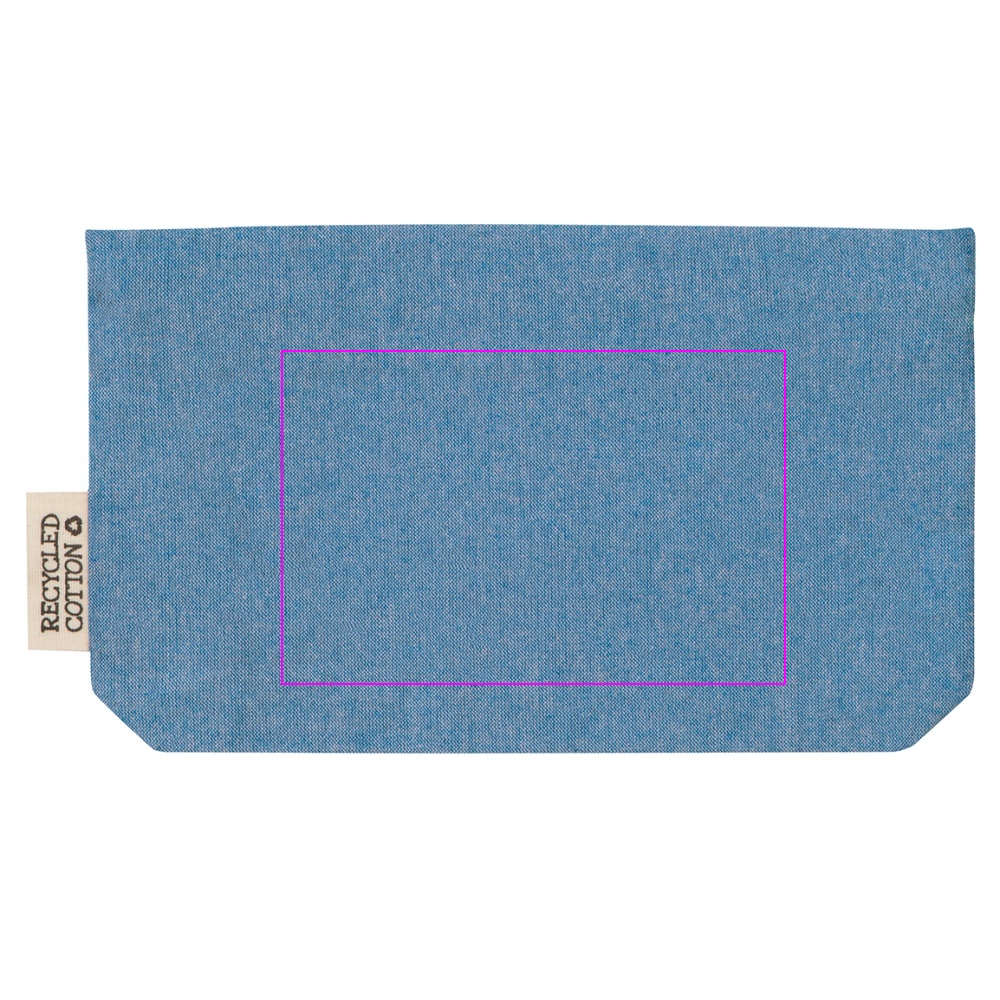 Cosmetic bag made of recycled cotton 180g/m2 HARRY